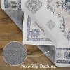 Homhougo Modern Geometric 5x7 Area Rug, Beige - 4 of 4