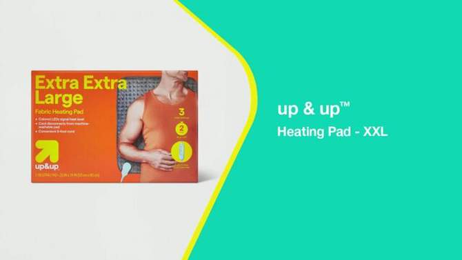 Heating Pad - XXL - up &#38; up&#8482;, 2 of 5, play video