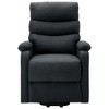 vidaXL Stand Up Chair Dark grey Fabric (100 polyester), plywood, wood, metal - 3 of 4