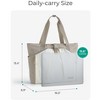 Beach Bag with Cooler, Mesh Beach Tote Bag with Zipper and Pockets Large Packable - 3 of 4