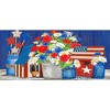 Briarwood Lane Summer Red White and Blue Patriotic Mini Mat 22x10 Indoor Outdoor For Summer Doormat - 3 of 3