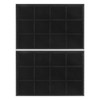 Unique Bargains Stackable Velvet Jewelry Organizer Storage Trays with Removable Dividers Set of 2 - 2 of 4