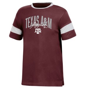 NCAA Texas A&M Aggies Girls' Knot T-Shirt - 1 of 2