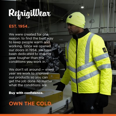 Refrigiwear HiVis Diamond Quilted Jacket — фото 5