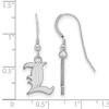 Black Bow Jewelry Sterling Silver Louisville Cardinals NCAA Dangle Earrings - 2 of 3