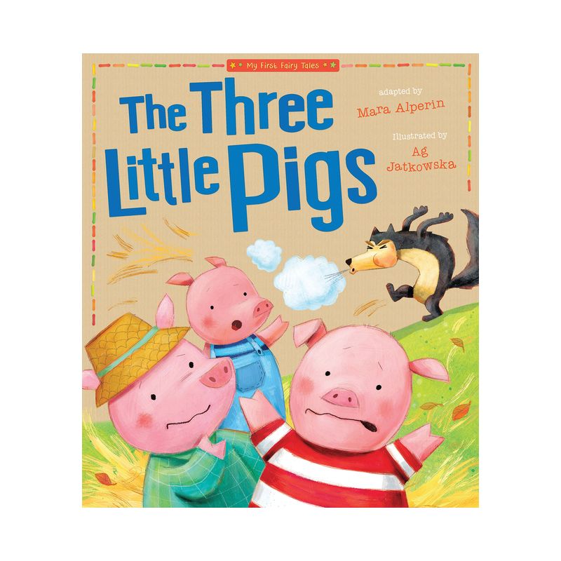 Three Little Pigs - (My First Fairy Tales) by  Tiger Tales (Paperback), 1 of 2