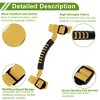 Unique Bargains Roll Bar Grab Grip Handle Holder for Jeep Wrangler 1987-2021 Nylon PVC 4 Pcs - 4 of 4
