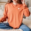 Simply Sage Market Boo Cheri Ghost Garment Dyed Long Sleeve - 3 of 4