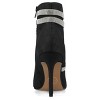 Journee Women's Milani Medium and Wide Width Sequin Strap Evening Dress Booties - 3 of 4