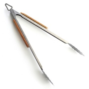Norpro 18-Inch BBQ Tongs with Acacia Handle - 1 of 4