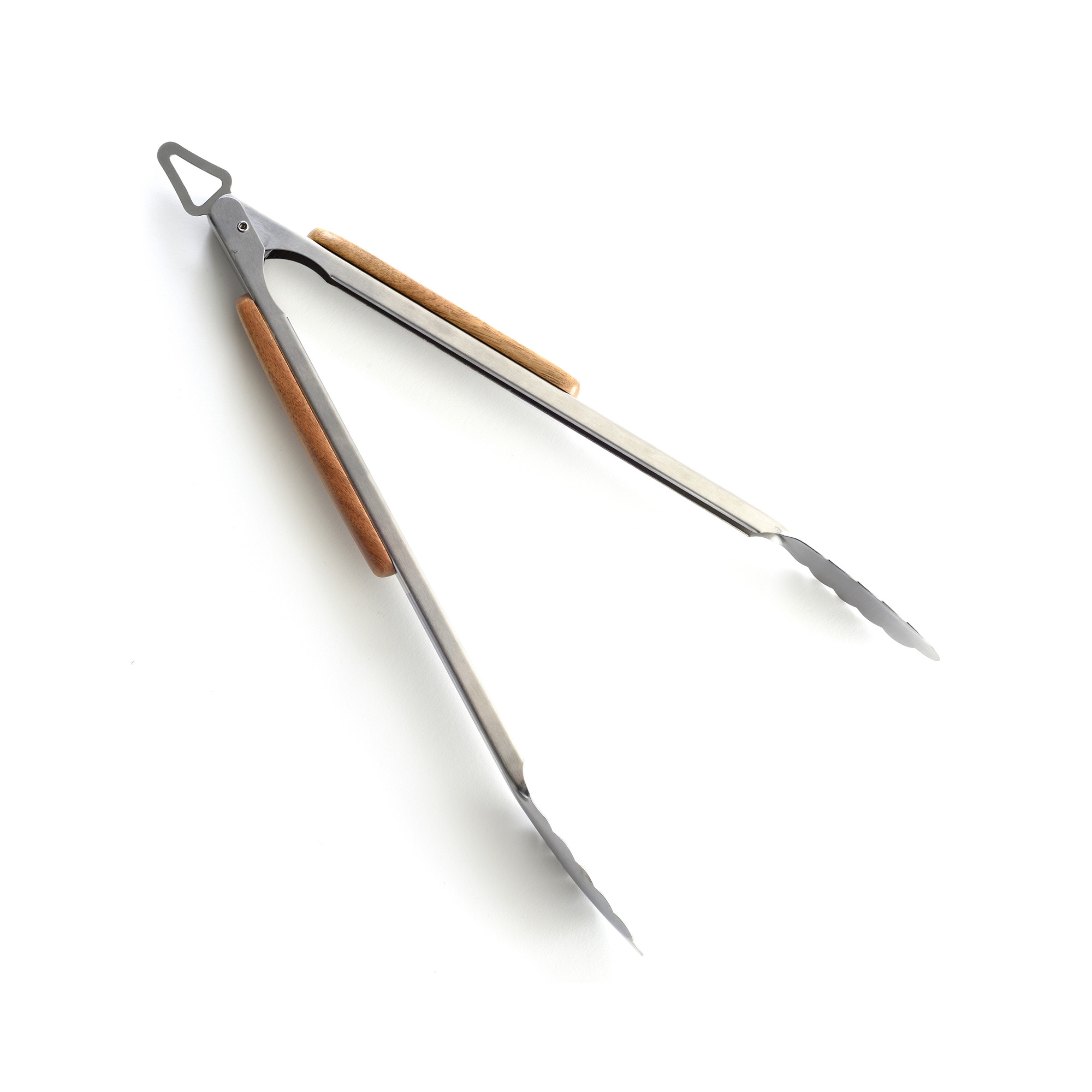 Norpro 18-Inch BBQ Tongs with Acacia Handle