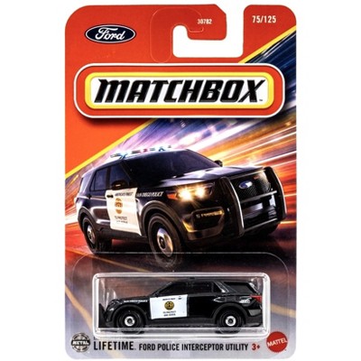 Matchbox Ford Police Interceptor Utility New 2025