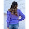Women's V-Neck Bishop Sleeve Top - Karen Kane - 3 of 3