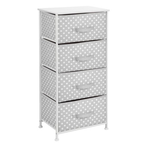 Mdesign Kids Vertical Dresser Storage Organizer 4 Drawers 37 H