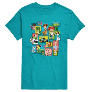 Men's - Toy Story - Buzz, Woody, And Friends Short Sleeve Graphic T-Shirt - 1 of 3