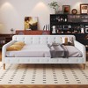 KIGFTSOD Upholstered Daybed with 4 Support Legs - 3 of 4