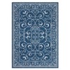 Living Room Rug 8x10 Modern Floral Print Area Rug With Non-Slip Backing Ultra-Thin Stain-Resistant Throw Carpet For Bedroom Dining Room Home Office - 4 of 4