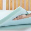 Mellow Ventilated Memory Foam Cooling Gel Infusion 2.5" Mattress Topper - 4 of 4