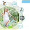 DSVIMOY 20 inch Girls Bike with Basket for 7-10 Years Old Kids, No Training Wheels Included, Mint Green, 55.51"*21.26"*32.48" - 2 of 4