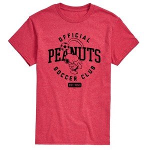 Men's - Peanuts - Peanuts Soccer Club Short Sleeve Graphic T-Shirt - 1 of 4