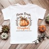 The Juniper Shop Coquette Farm Fresh Pumpkin Toddler Short Sleeve Tee - 2 of 3