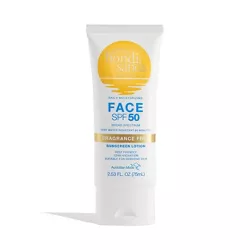 Bondi Sands Sunscreen Fragrance Free Face Lotion - SPF 50 - 2.53 fl oz