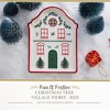 Spode Christmas Village Tidbit Plate Set - Dolomite Holiday Tableware, Vintage Village Art - Appetizer Plates - Great for Hosting & Gifting (Red) - 2 of 4