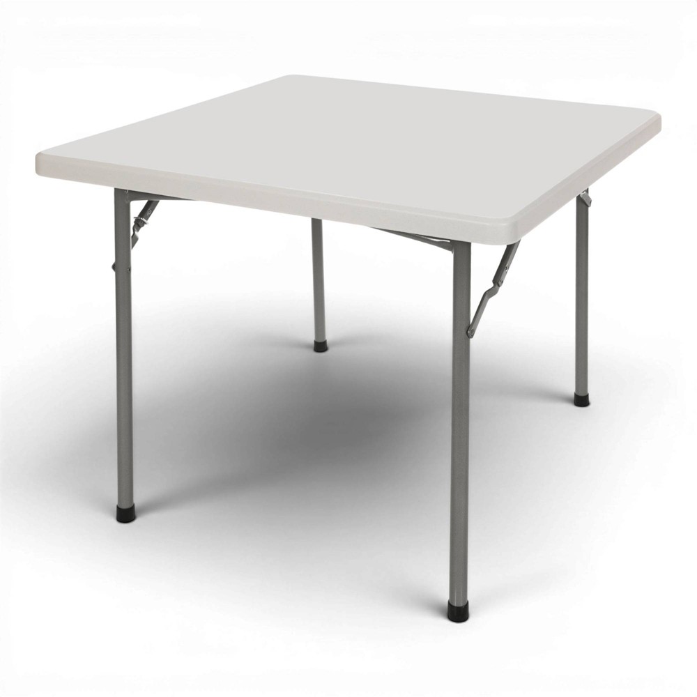 Photos - Dining Table Hampden Furnishings 36"x 36" Indoor Outdoor Folding Card Table Speckled Gray