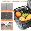 Tirrinia Insulated Small Lunch Bag with Adjustable Shoulder Strap, Leakproof Reusable Lunch Cooler Bag, Portable Lunch Boxs for Back-To-School - 4 of 4