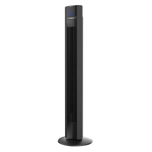 Lasko Xtra Air 48" Extended Airflow Oscillating Tower Fan with 4-Speeds, 12-Hr Auto Shut Off Timer, Digital Controls, Multi-Function Remote Control - 1 of 4