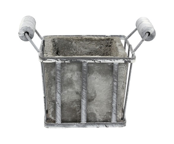 Cement Planter (Small) Gray - CKK Home D&#233;cor