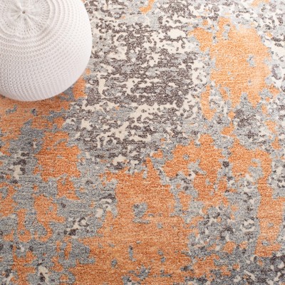 Heirloom Gray 6' Square Hand-Tufted Wool & Viscose Rug