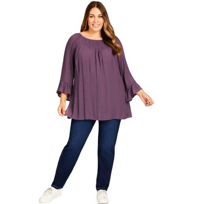 Avenue Women's Plus Size Stretch Skinny Jean