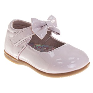 Josmo Baby Girls' Mary Jane Flats with Bow Detail: Non-Slip Sole Wedding Flower Girls' Shoes (Infants/Toddler Sizes) - 1 of 4