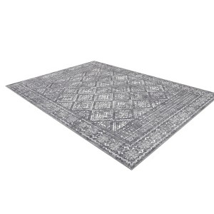 Vintage Washable Rug – Non-Slip, Non-Shedding, Low Pile Floral Carpet for Living Room & Bedroom - 1 of 4