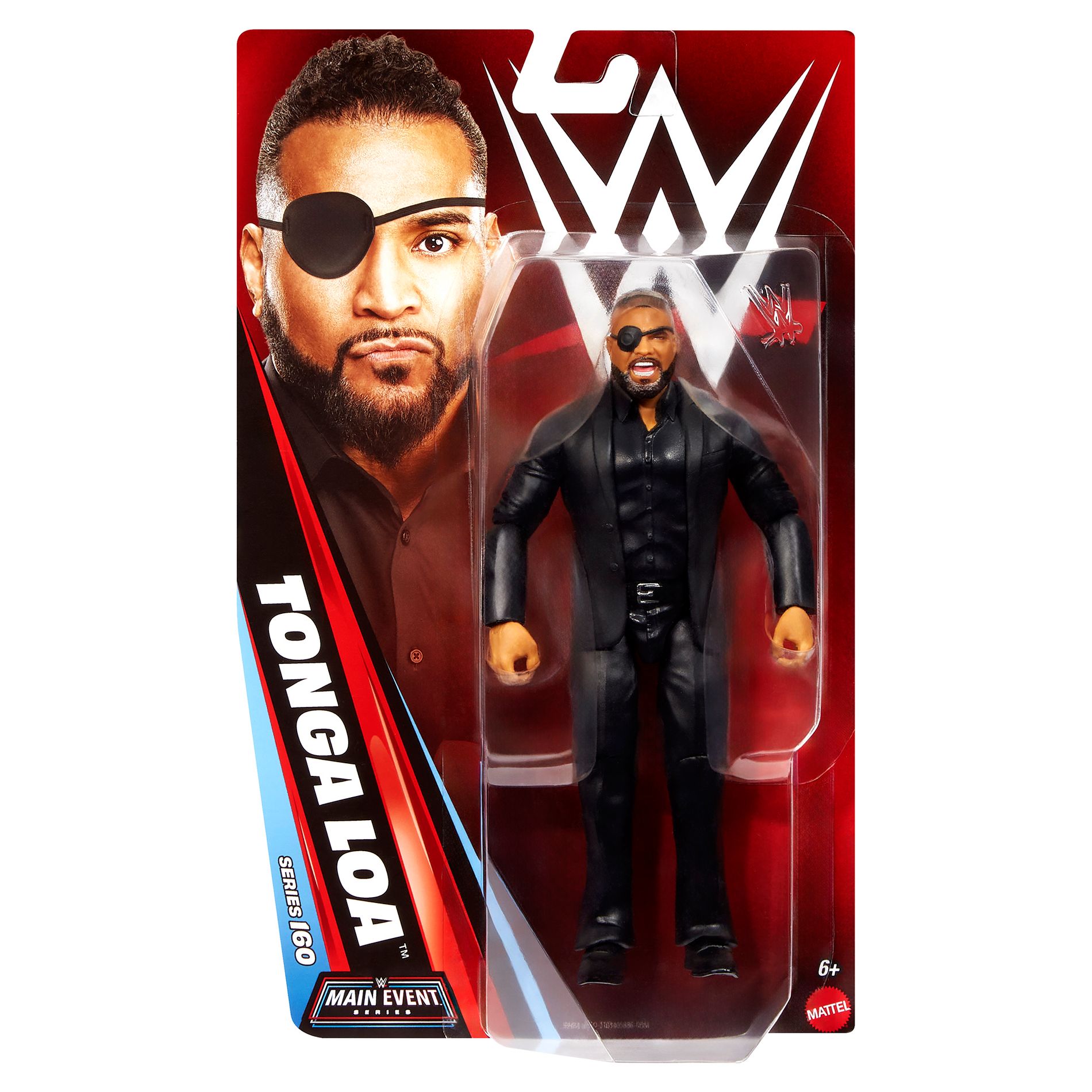 WWE Main Event 160 with Eye Patch Tonga Loa Action Figure
