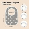 KeaBabies 8-Pack Organic Baby Bibs for Toddler Boys and Girls, Baby Drooling and Teething Bibs for Baby Girls, Boys - 2 of 4