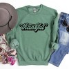 Simply Sage Market Women's Graphic Sweatshirt Reto Thankful - 2 of 2