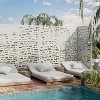 Dovelina Metal Outdoor Privacy Screen Freestanding Patio Decorative Screens - 4 of 4