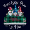 Juniors Womens Lost Gods Season's Greetings Gnomes T-Shirt - 2 of 4