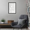 Amanti Art Tell Me by Uplusmestudio Wood Framed Wall Art Print - 4 of 4