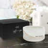 Pavilion Gift Company - Mr. & Mrs. - 8 oz - 100% Soy Wax Reveal Candle Scent: Tranquility - Flame Candles - 4 of 4