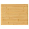 vidaXL Chopping Board 15.7 in.x11.8 in.x0.6 in. Bamboo - 2 of 4