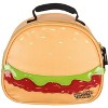 Intimo Nickelodeon SpongeBob SquarePants Krabby Patty Single Compartment Lunch Box Bag Multicolored - 3 of 4