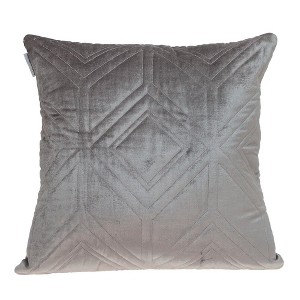 Parkland Collection,Reta Transitional Quilted Throw Pillow - 1 of 4