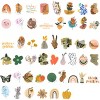 Wrapables Waterproof Vinyl Stickers for Water Bottles, Laptop, Phones, Skateboards, Decals for Teens, 100pcs, Abstract - 3 of 4