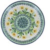 Blue Rose Polish Pottery Ceramika Artystyczna Dessert Plate - 2 of 3
