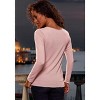 Women's Metallic Trim Long Sleeve Top - LASCANA - 3 of 4
