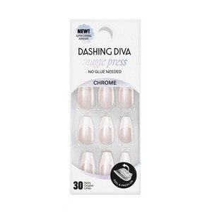 Dashing Diva Magic Press Fake Nails - 30ct - 1 of 3