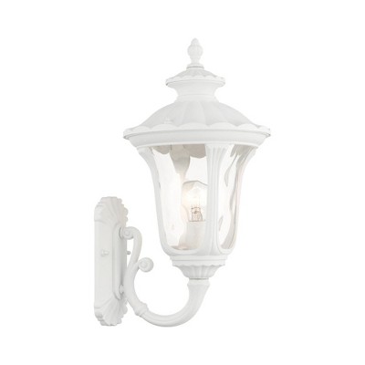 Livex Lighting Oxford 1 - Light Wall Light in  Textured White